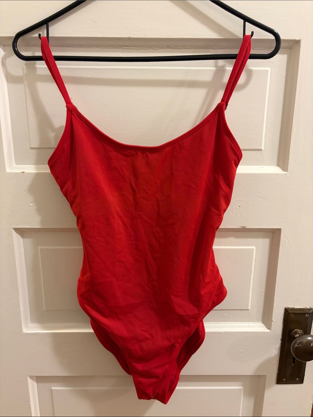 Andie Bright Red Women’s One-Piece Swimsuit